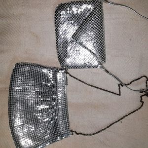 Sequined evening bags
